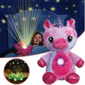 Stuffed toy light projector