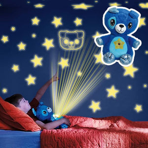 Stuffed toy light projector