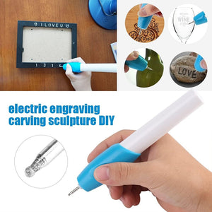 Electric engraving pen