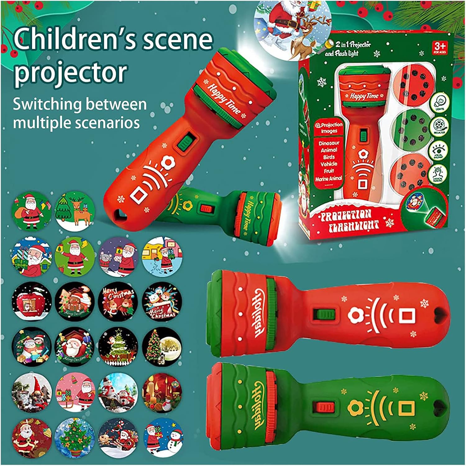 Christmas  Flashlight Projector